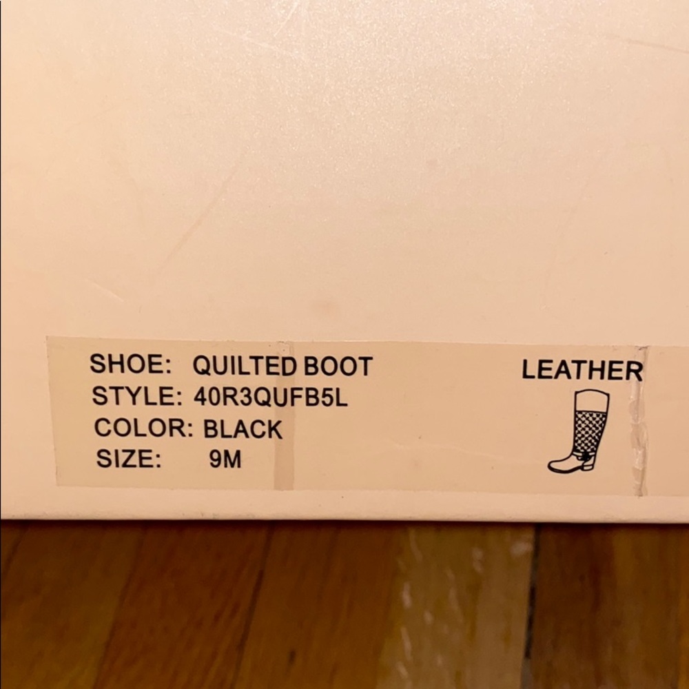 Brand new Michael KORS Studded leather boots